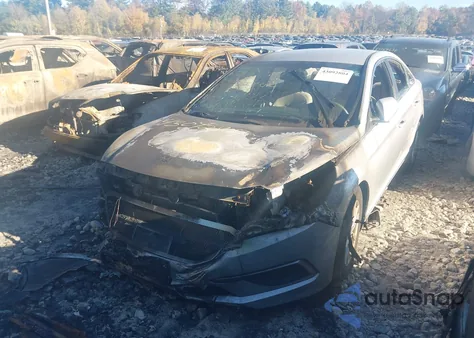 2016 Hyundai Sonata Se из США, поврежденный, VIN 5NPE24AF5GH290291